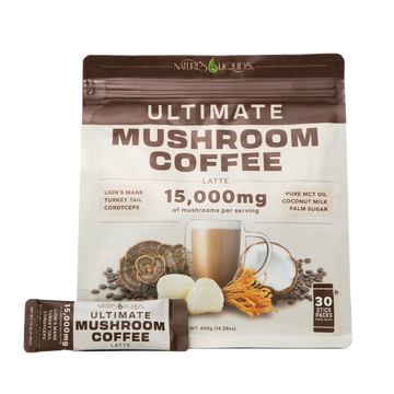 Ultimate Mushroom Coffee Latte